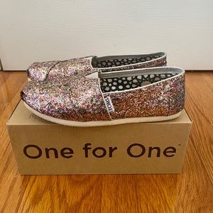TOMS Multi Glitter Women's Shoes
